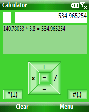 Better Measure Built in Calculator Screen Shot