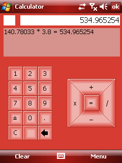 Better Measure Built in Calculator Screen Shot